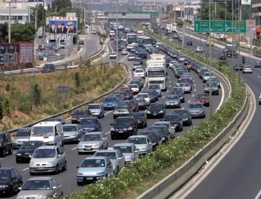 Απίστευτη κίνηση στον Κηφισό – Μποτιλιάρισμα 10 χιλιομέτρων